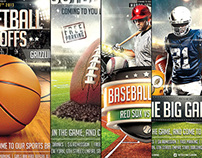 Collection of Sports Flyer Templates