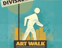 Divisadero Art Walk Poster