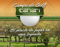 Cariari Country Club Golf / Advertisement