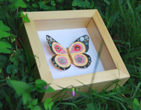 Collage Butterflies