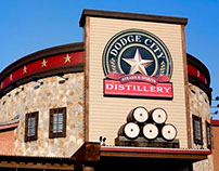 Dodge City Distillery logo design