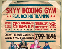 Skyy Boxing Gym - Fight Poster