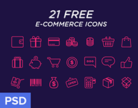 e-commerce Icons freebie