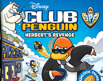 Club Penguin: Herbert's Revenge - Video Game Packaging