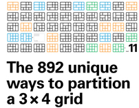 3 x 4 Grid Poster