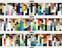 Color Palettes of The New Yorker