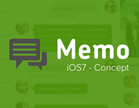 Memo - iOS7 Concept