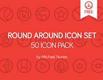 Round Around 50 icon pack | free