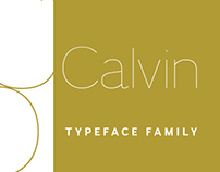Calvin typeface