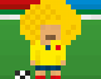 Colombia 90's Fútbol / 8 bits