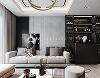 Modern design of 97m2 Le Grand Jarrdin apartment