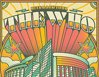 THE WHO HITS BACK! Denver Tour Poster LIMITED EDITION