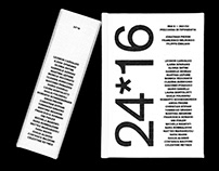 24*16 — Editorial Design