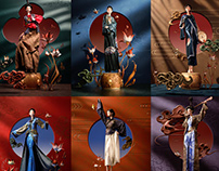 敦煌服饰系列Dunhuang Art costumes