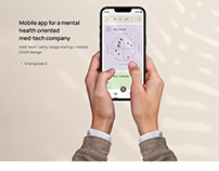 Mental health app - UI proposal 2