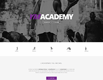 Yul Michel Academie (Logo et Site Web)