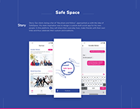 Safe Space - Social App Freebie