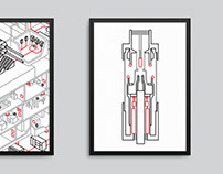 Illustrations for ABB's Brand Transformation project