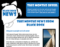 Black Rock Mailchimp Email Newsletter Template