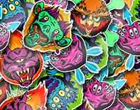 Monster Stickers