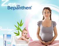 "Be a Zen mommy, with Bepanthen" (web project proposal)