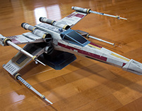 Starfighter-X Star Wars Inspired Paper Model