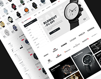 Creation Watches — eCommerce website redesign