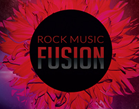 Rock Fusion Music Flyer