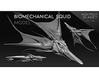 "Biomechanical Squid" model