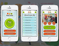 IOS App UI for Tutti Frutti