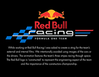 Red Bull Racing Animation Sting