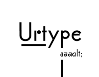 Typeface «Ur 1927»