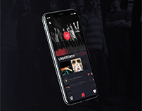 Music player mobile app