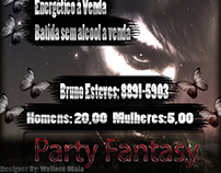 Flyer para Festa: Party Fantasy