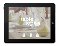 App design - Table top