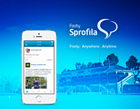 Footy Sprofila Mobile App - Piece 1