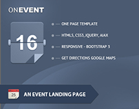 OnEvent - Special Event Landing Page