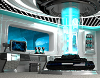 Sci-fi 3d Station