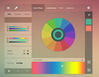 Adobe Color Wheel Redesign Free PSD