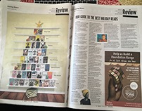 Sunday Times - Xmas book infographic
