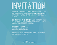 invitation and poster
