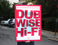 Dubwise Hi-Fi Silkscreen Poster