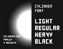 Cylinder Font Family