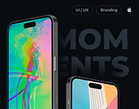 Moments - AI Video Maker app - UI/UX