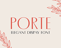 Porte — Elegant Display Sans