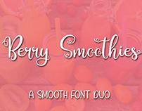 Berry Smoothies Font Duo