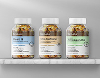 Branding & packaging for a nutraceutical brand