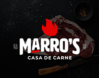 Marro's Casa de Carne - Identidade Visual