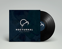 Nocturnal Records Branding