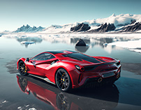 Supercars on Iceland / A.I.